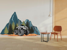 Load image into Gallery viewer, Monster Truck Wall Decal Truck Wall Sticker Car Art Truck Wall Vinyl Wall Decal Truck Lover Room Gifts Vinyl Wall Art Stickers 420RS