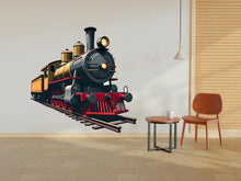 Load image into Gallery viewer, Train Wall Decal Train Wall Sticker Train Art Train Wall Vinyl Wall Decal Train Room Gifts Vinyl Wall Art Stickers 400RS