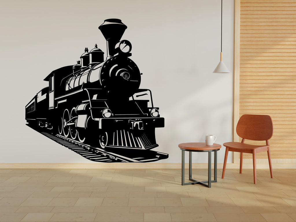 Train Wall Decal Train Wall Sticker Train Art Train Wall Vinyl Wall Decal Train Room Gifts Vinyl Wall Art Stickers 401RS