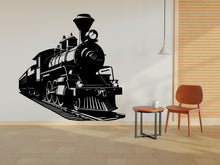 Load image into Gallery viewer, Train Wall Decal Train Wall Sticker Train Art Train Wall Vinyl Wall Decal Train Room Gifts Vinyl Wall Art Stickers 401RS