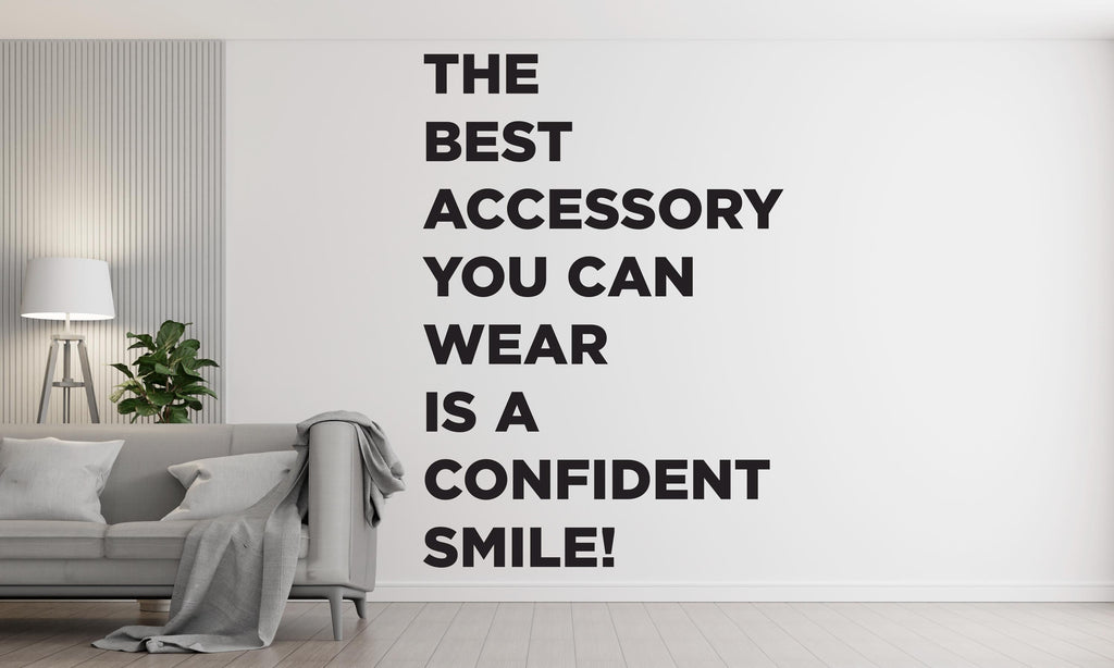 Dental wall decor Smile Dental Stickers Dental Clinic Wall Decal Door Wall Sticker Dental Clinic Wall Décor Tooth wall decal Art 432RS