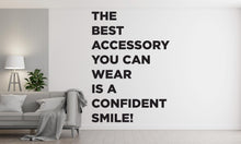 Load image into Gallery viewer, Dental wall decor Smile Dental Stickers Dental Clinic Wall Decal Door Wall Sticker Dental Clinic Wall Décor Tooth wall decal Art 432RS