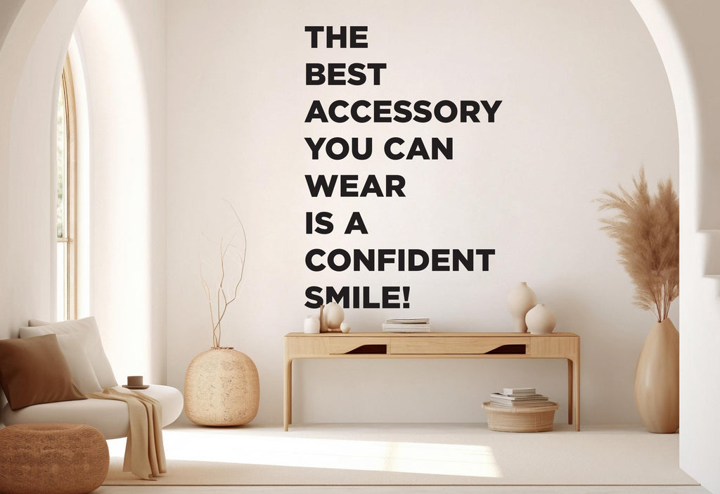 Dental wall decor Smile Dental Stickers Dental Clinic Wall Decal Door Wall Sticker Dental Clinic Wall Décor Tooth wall decal Art 432RS