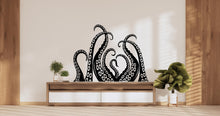 Load image into Gallery viewer, Octopus Wall Decor, Octopus Wall Decals, Tentacles Wall Art, Stickers Bedroom Octopus Car Wall Vinyl Tentacles Nursery Wall Decals Art 410LU