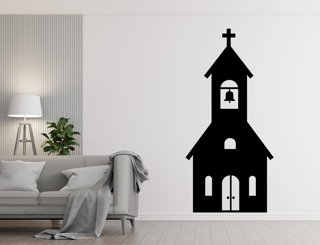 Church Wall Decal, Religious Wall Sign, Christian Wall Decal, Church Sanctuary Wall Art, Church Wall Decor, Religious Wall Art, Prayer 420LU