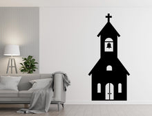 Load image into Gallery viewer, Church Wall Decal, Religious Wall Sign, Christian Wall Decal, Church Sanctuary Wall Art, Church Wall Decor, Religious Wall Art, Prayer 420LU