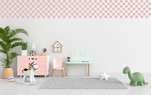 Load image into Gallery viewer, Hexagon Wall Decal Set, Design your Own Geometric Oasis with Seamless Hexagons, Geometric Kids room Wall Art, Nursery wall decal 402LU