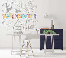 Load image into Gallery viewer, Math Wall Decal, Mathematics Vinyl Wall Art For School , Stem wall decal for school, stem school, steam school wall decor, classroom 403LU