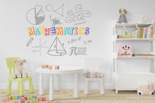 Load image into Gallery viewer, Math Wall Decal, Mathematics Vinyl Wall Art For School , Stem wall decal for school, stem school, steam school wall decor, classroom 403LU