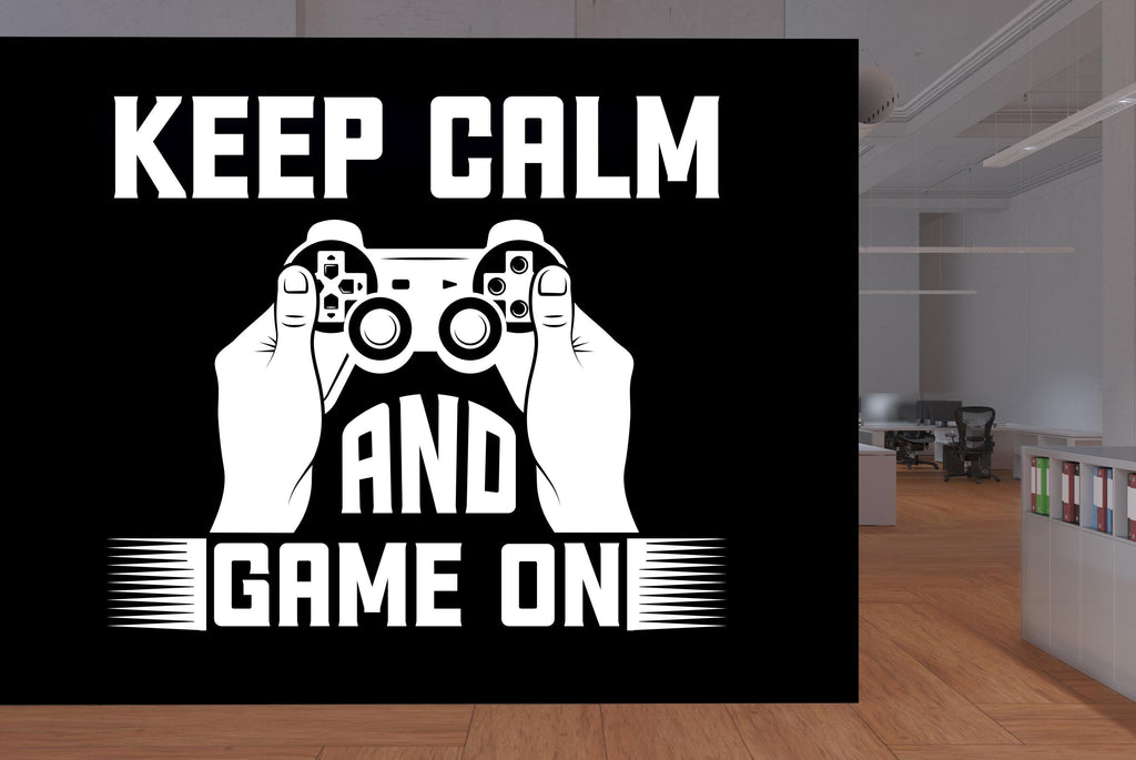 Gamer Zone wall decor, Gaming zone decals, Controller decal Video Game Wall Decals Joystick Gamer Kids Bedroom Vinyl Wall Art Stickers 406LU