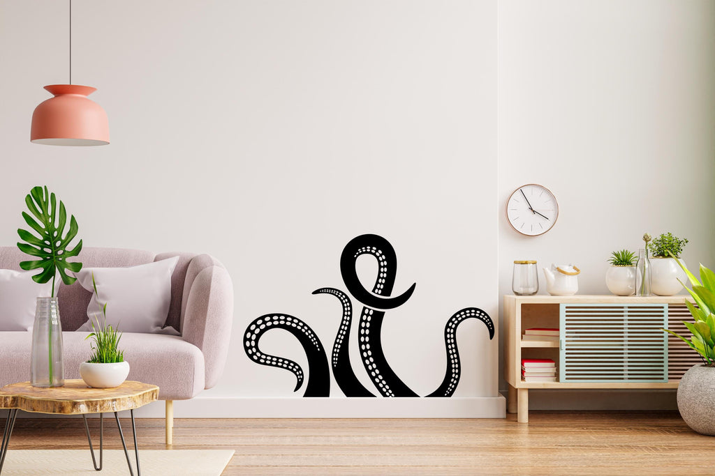 Octopus Wall Decor, Octopus Wall Decals, Tentacles Wall Art, Stickers Bedroom Octopus Car Wall Vinyl Tentacles Nursery Wall Decals Art 411LU