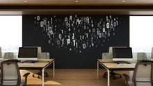 Load image into Gallery viewer, Coding Binary Code Wall Decal, Technology Vinyl Wall Art Decal, Circuit Board Wall Decal, Office Wall Decor, Computer It Decor Office 428LU