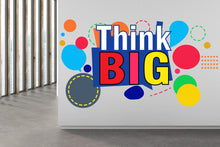 Load image into Gallery viewer, Think Big wall decal Office Wall Decal Sticker for Office, Office Wall Decal Idea Teamwork, Office Wall Decor 457RS