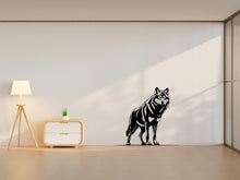 Load image into Gallery viewer, Wolf Wall Decal, Wolf Wall Art, Wolf Room Wall Decor Wolf Room Wall Sticker Wolf Wall Decor Animals Stickers 435LU