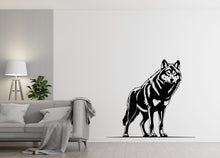 Load image into Gallery viewer, Wolf Wall Decal, Wolf Wall Art, Wolf Room Wall Decor Wolf Room Wall Sticker Wolf Wall Decor Animals Stickers 435LU