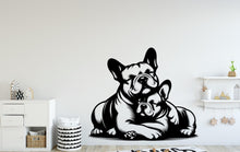 Load image into Gallery viewer, Cuddle Dog wall decal Dog decor Dog kids Dog wall art Decal Dog Lover Animals Dog Wall Bathroom Wall Decals Stickers Vinyl 085DE