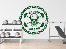 Load image into Gallery viewer, Fitness Gym Wall Decal Power fitness Squat Decor Workout Art Vinyl Gym Wall Stickers Bedroom Gym Workout Dog Motivation Cross-fit 088DE