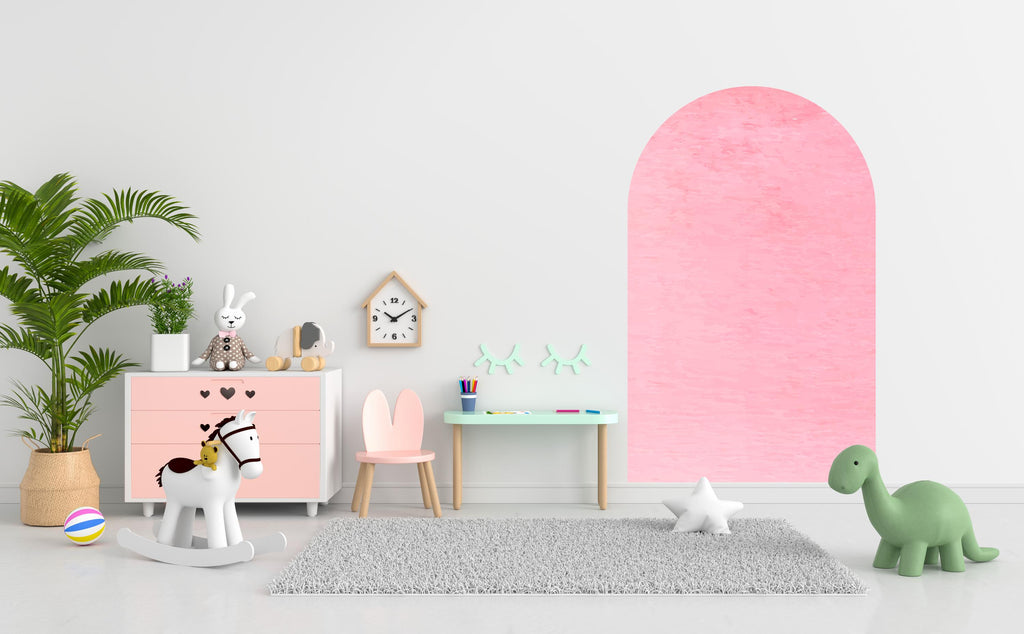 Arch Textured Concrete Wall Decal, Bed Arch Sticker, Hedboard Wall Decal, Arch Wall Decal, Sticker, Wall Decal, Super King Bed Arch 483RS