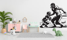 Load image into Gallery viewer, Father Son Football Wall Decor, American Football Wall Decal Sport Vinyl, Football Stickers, Boys Room Wall Stickers, Kids Room Decor 442LU