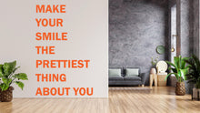 Load image into Gallery viewer, Dental wall decor Smile Stickers Clinic Decal Door Wall Sticker Décor Tooth Art 489RS