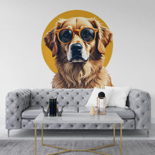 Load image into Gallery viewer, Golden Retriever Dog wall decal Dog decor Dog wall art Decal The Dog Lover Animals Dog Wall Bathroom Wall Decals Stickers Vinyl 092DE