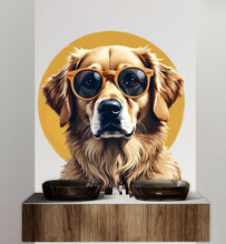 Load image into Gallery viewer, Golden Retriever Dog wall decal Dog decor Dog wall art Decal The Dog Lover Animals Dog Wall Bathroom Wall Decals Stickers Vinyl 092DE