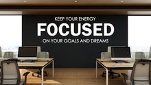 Load image into Gallery viewer, Office wall decal, Quote Decal for Office Employee, Motivational Inspirational Teamwork Wall Decal Sticker Decor for Office 454LU