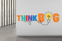 Load image into Gallery viewer, Think Big wall decal Office Wall Decal Sticker for Office, Office Wall Decal Idea Teamwork, Office Wall Decor 471RS