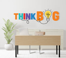 Load image into Gallery viewer, Think Big wall decal Office Wall Decal Sticker for Office, Office Wall Decal Idea Teamwork, Office Wall Decor 471RS