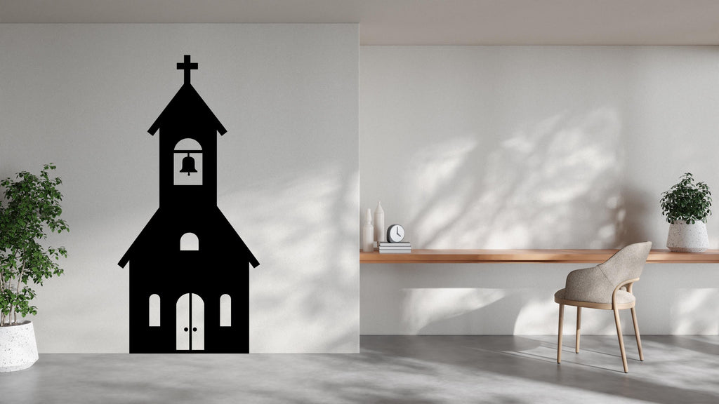 Church Wall Decal, Religious Wall Sign, Christian Wall Decal, Church Sanctuary Wall Art, Church Wall Decor, Religious Wall Art, Prayer 420LU
