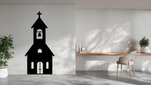 Load image into Gallery viewer, Church Wall Decal, Religious Wall Sign, Christian Wall Decal, Church Sanctuary Wall Art, Church Wall Decor, Religious Wall Art, Prayer 420LU