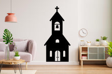 Load image into Gallery viewer, Church Wall Decal, Religious Wall Sign, Christian Wall Decal, Church Sanctuary Wall Art, Church Wall Decor, Religious Wall Art, Prayer 420LU