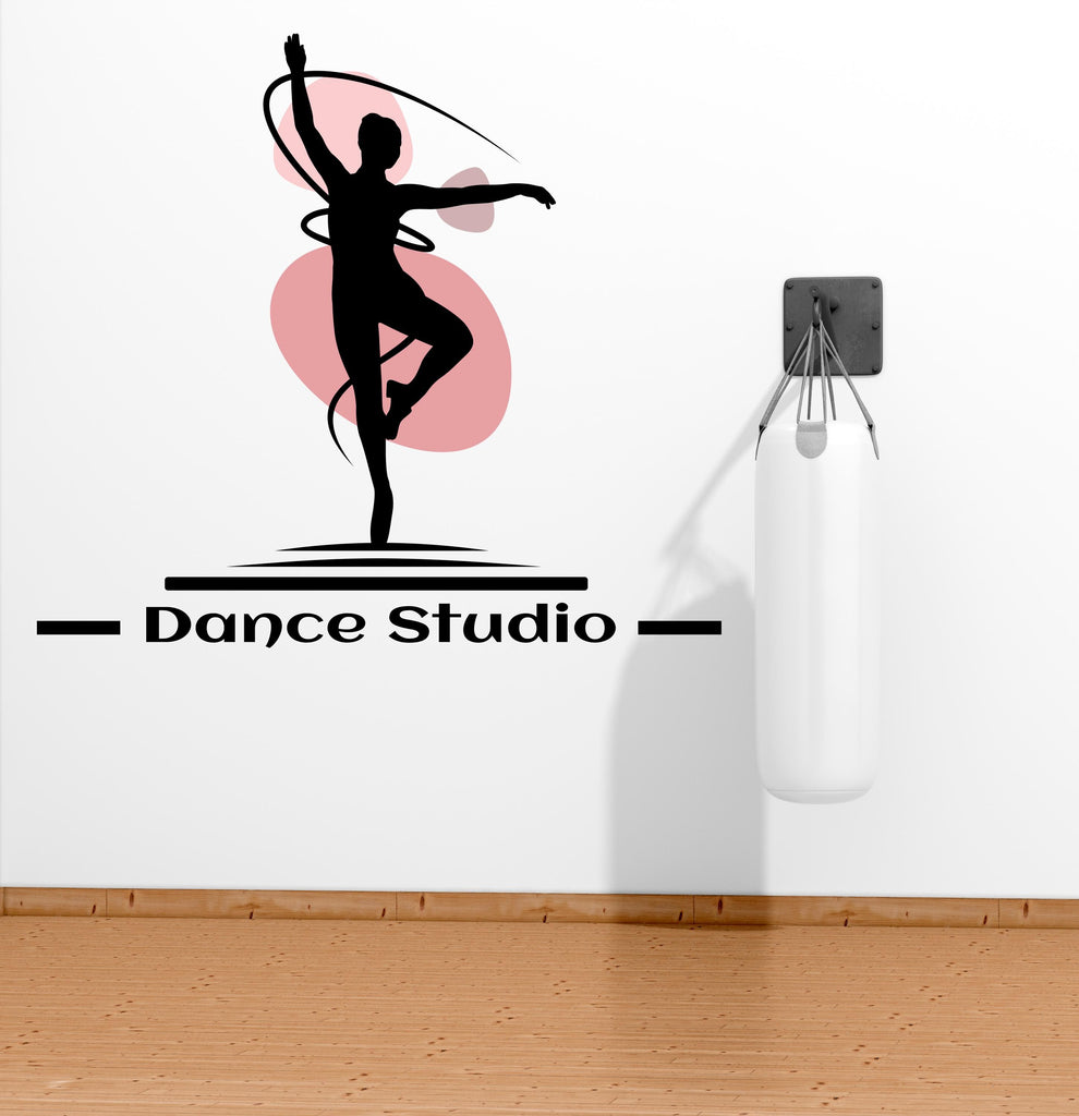 Dance Studio Wall Decor, Dance Studio Wall Decal, Wall Sticker, Wall Art, Ballet, Dance Classes, Dance Studio, Dance Studio Decals 459LU