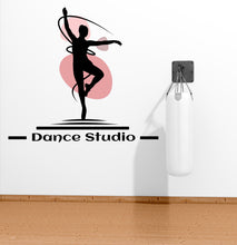 Load image into Gallery viewer, Dance Studio Wall Decor, Dance Studio Wall Decal, Wall Sticker, Wall Art, Ballet, Dance Classes, Dance Studio, Dance Studio Decals 459LU