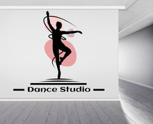Load image into Gallery viewer, Dance Studio Wall Decor, Dance Studio Wall Decal, Wall Sticker, Wall Art, Ballet, Dance Classes, Dance Studio, Dance Studio Decals 459LU