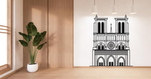 Load image into Gallery viewer, Cathedral Wall Decal, Religious Wall Sign, Christian Wall Decal, Church Sanctuary Wall Art, Church Wall Decor, Religious Wall Art 421LU