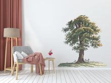 Load image into Gallery viewer, Vintage Tree Wall Art Decal, Tree wall Decal Sticker Decor, Living Room Decor, Baby Nursery Decals Tree Decal Home Wall Decor Vinyl 424LU