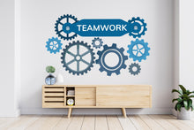 Load image into Gallery viewer, Teamwork Office Wall Decal Idea Teamwork Business Worker Inspire Office Decoration Motivation Stickers Mural Unique Gift 494RS