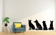 Load image into Gallery viewer, Dog wall decals, Grooming wall decor, Vetirinary decals, Pet lover gift, Pet shop dog house wall vinyl decal, Pet wall vinyl decal 431LU