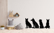 Load image into Gallery viewer, Dog wall decals, Grooming wall decor, Vetirinary decals, Pet lover gift, Pet shop dog house wall vinyl decal, Pet wall vinyl decal 431LU