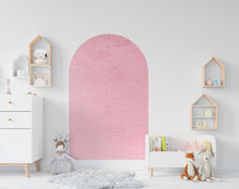 Load image into Gallery viewer, Arch Textured Concrete Wall Decal, Bed Arch Sticker, Hedboard Wall Decal, Arch Wall Decal, Sticker, Wall Decal, Super King Bed Arch 483RS