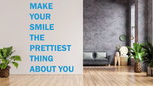Load image into Gallery viewer, Dental wall decor Smile Stickers Clinic Decal Door Wall Sticker Décor Tooth Art 489RS