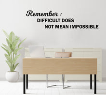 Load image into Gallery viewer, Office wall decal, Quote Decal for Office Employee, Motivational Inspirational Teamwork Wall Decal Sticker Decor for Office 453LU