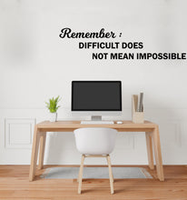Load image into Gallery viewer, Office wall decal, Quote Decal for Office Employee, Motivational Inspirational Teamwork Wall Decal Sticker Decor for Office 453LU