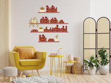 Load image into Gallery viewer, Library Wall Art Decal, Book Shelves Library Wall Decal, Education Decals, Kids Room, Reading room, Nurseries, School, Kids Gifts 492LU