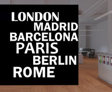 Load image into Gallery viewer, Travel wall decal, City name wall decals, Country Capital decal, Travel Agency Decoration, Travel Agency wall decal, Office wall decor 465LU