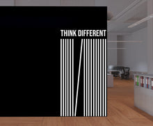 Load image into Gallery viewer, Think Different Work Quote Decal for Office Employee, Motivational Inspirational Teamwork Wall Decal Sticker Decor for Office 467LU