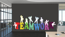 Load image into Gallery viewer, Teamwork Office Wall Decal Idea Teamwork Business Worker Inspire Office Decoration Motivation Stickers Mural Unique Gift 495RS