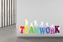 Load image into Gallery viewer, Teamwork Office Wall Decal Idea Teamwork Business Worker Inspire Office Decoration Motivation Stickers Mural Unique Gift 495RS