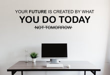 Load image into Gallery viewer, Office wall decal, Work Quote Decal for Office Employee, Motivational Inspirational Teamwork Wall Decal Sticker Decor for Office Walls 469LU